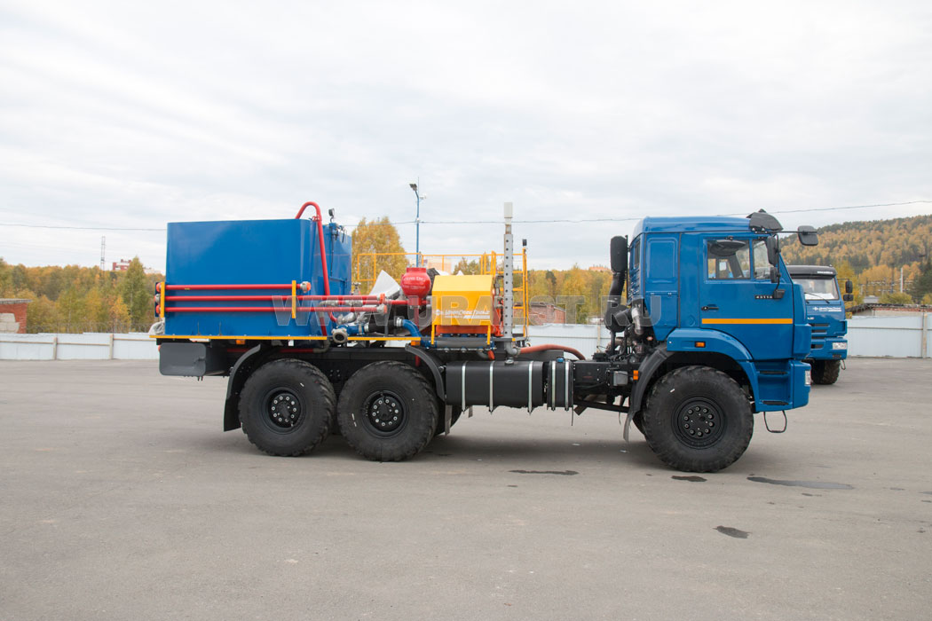 Передвижная насосная установка на шасси Камаз