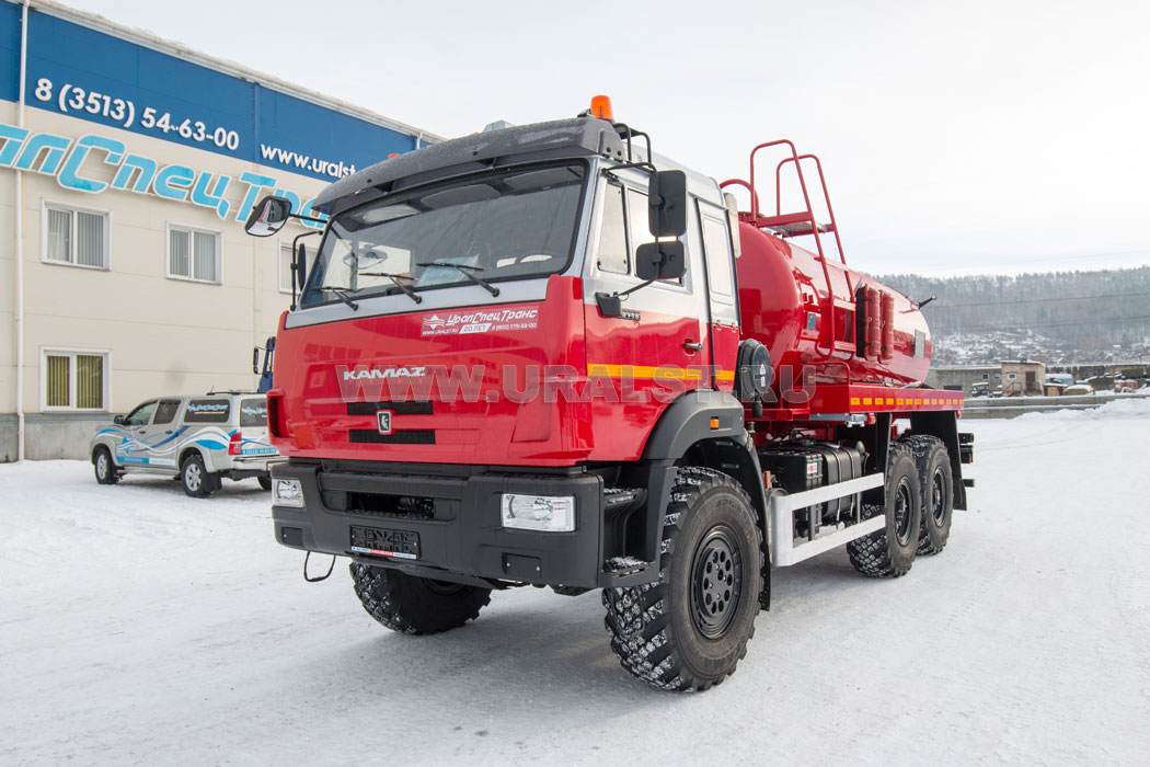 Автоцистерна АКН-10 PNR 124 УСТ 5453 Камаз 43118-50, сп.м 