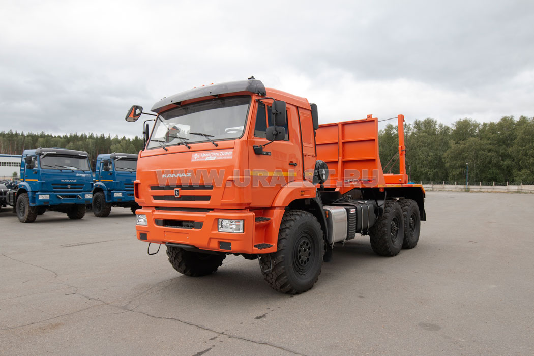 Лесовоз с местом под КМУ УСТ 5453LB Камаз 43118-50 сп.м