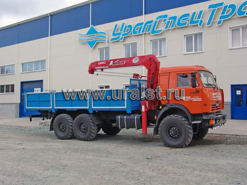 Бортовой Камаз 43118 с КМУ UNIC-505