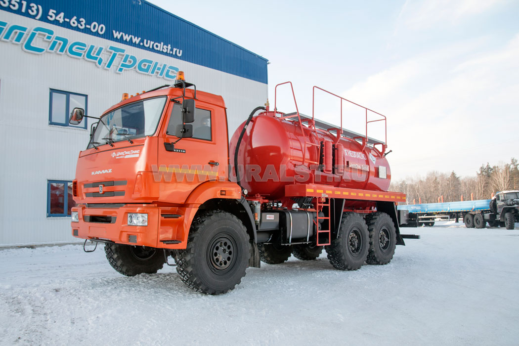 Автоцистерна АКН-10 КО УСТ-5453 на шасси Камаз 43118-50