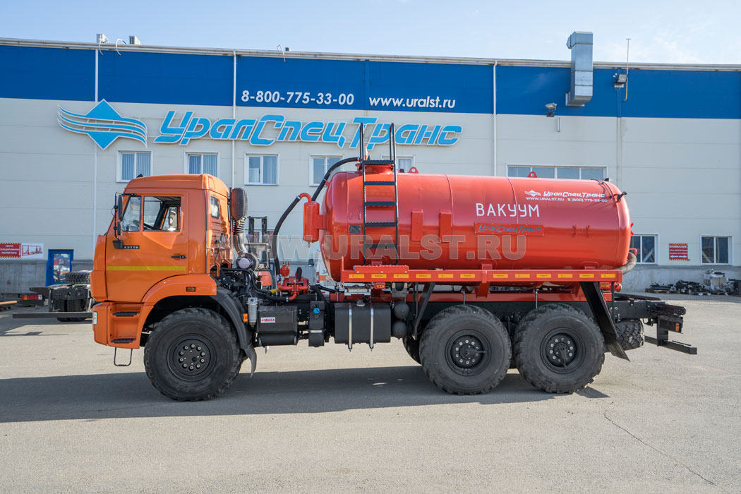 Автоцистерна вакуумная МВ-10 КО УСТ 5453А4 Камаз 43118