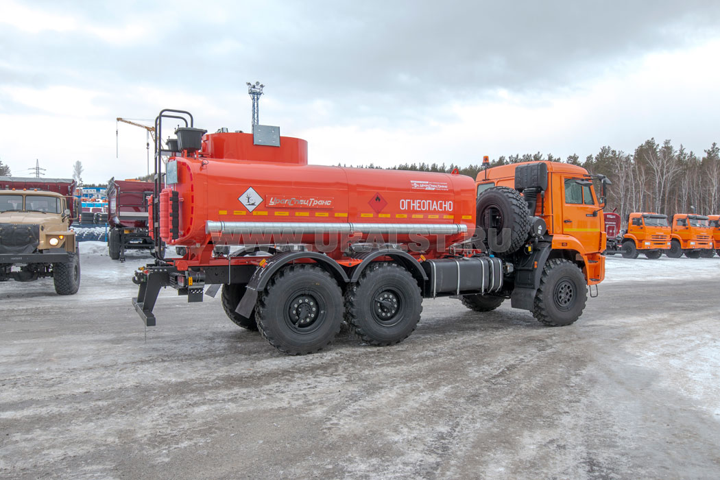 Автотопливозаправщик АТЗ-11Б УСТ 5453 Камаз 43118-50 доработка под ДОПОГ, УВЭОС