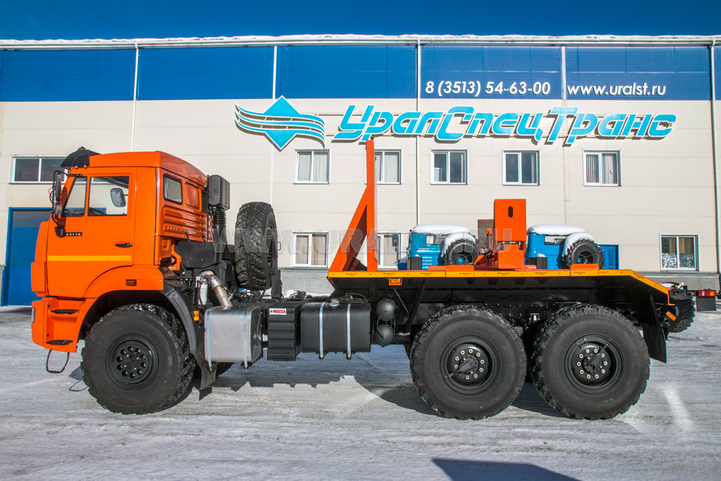 Трубовоз УСТ-5453 Камаз 43118