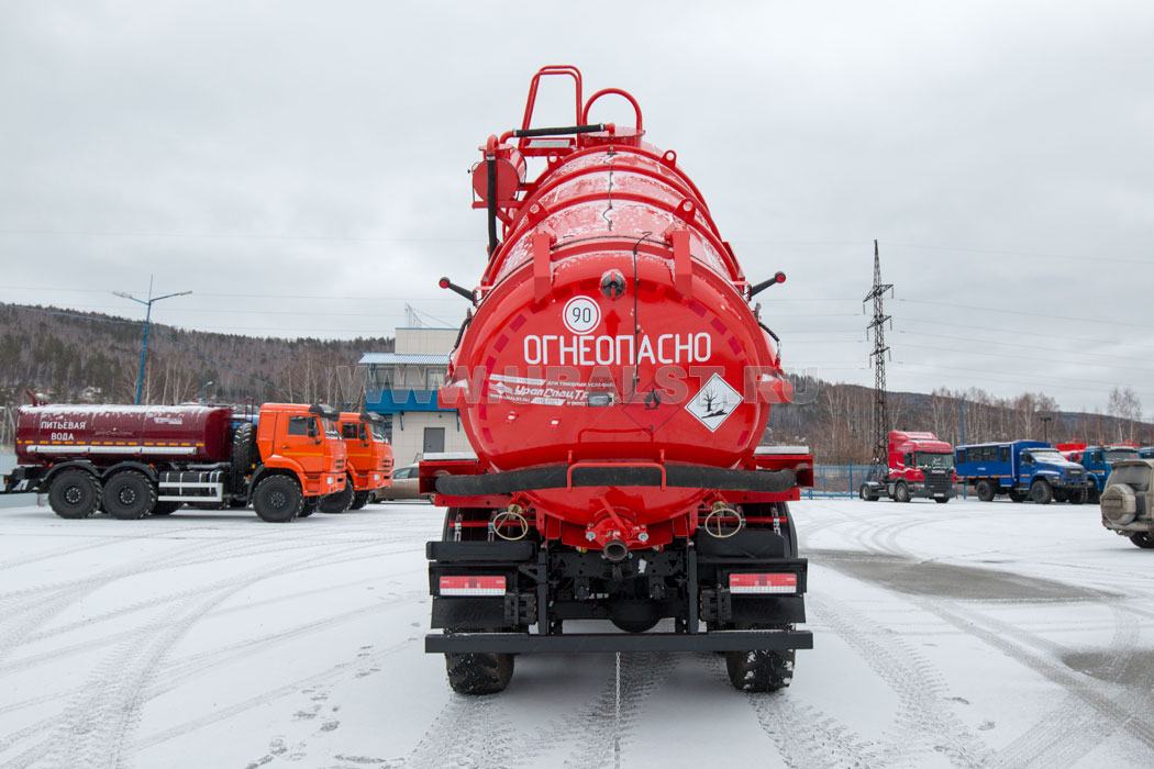 Автоцистерна АКНС-10-ОД КО-505 УСТ 5453 Камаз 43118-50 сп.место 