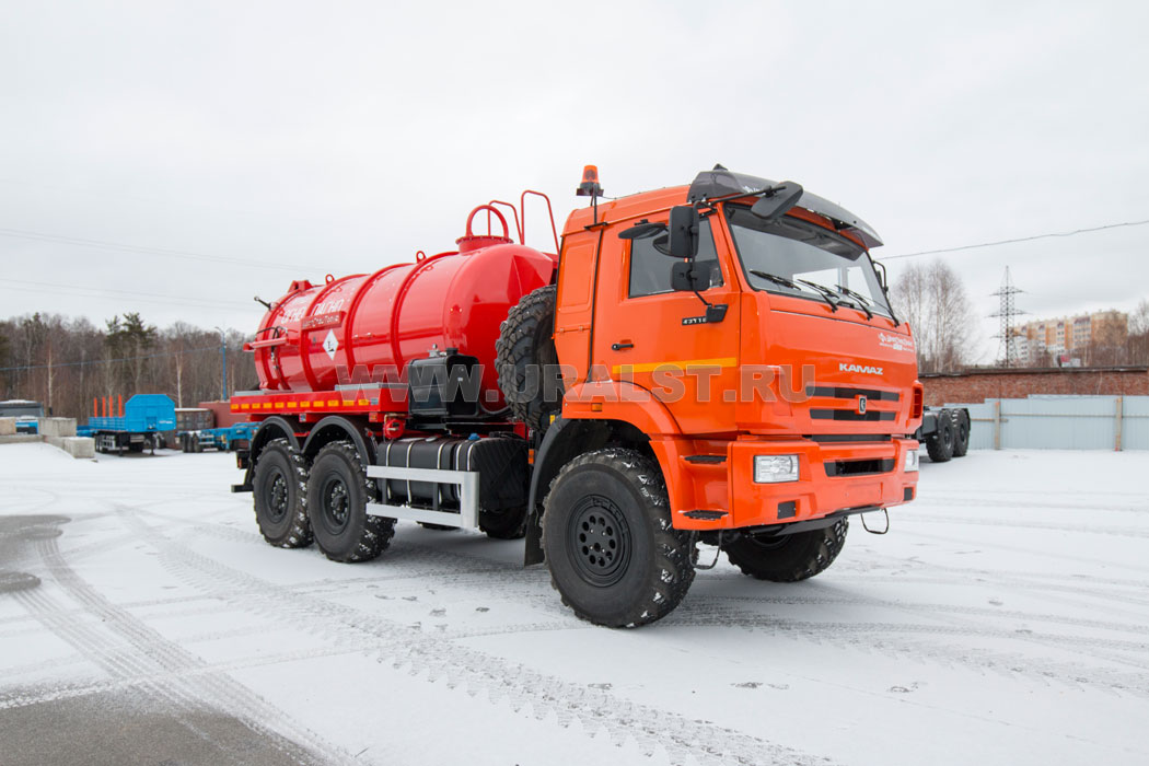 Автоцистерна АКНС-10-ОД КО-505 УСТ 5453 Камаз 43118-50 сп.место 