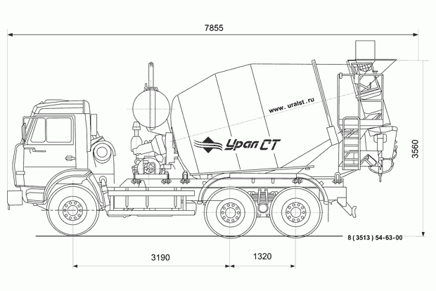 Автобетоносмеситель