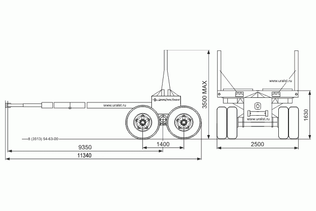лесовозный роспуск