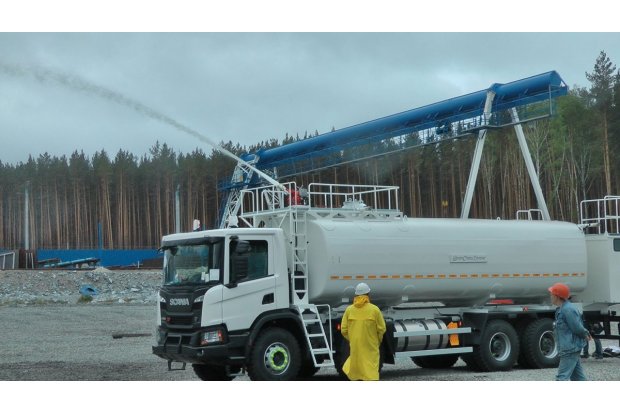 Лафет пожарный