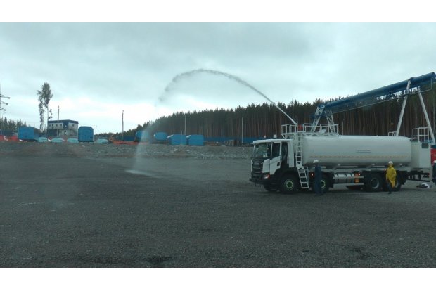 Лафет пожарный