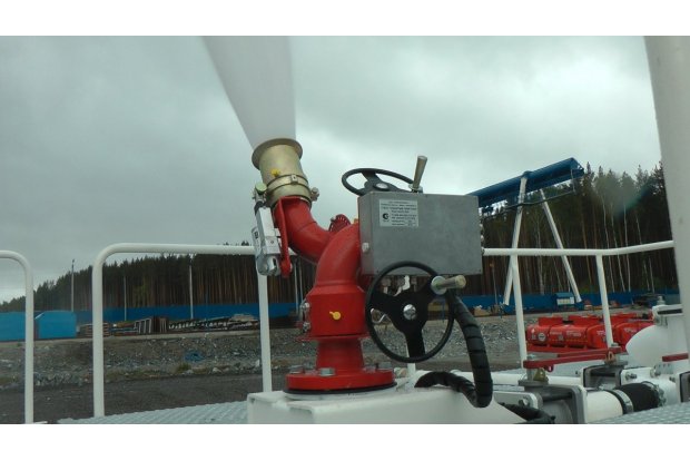 Лафет пожарный