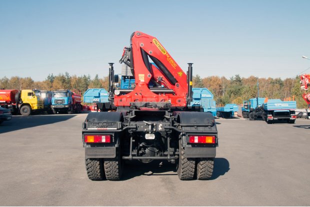 Седельный тягач Камаз 6522RG с крано-манипуляторной установкой PK-23500A