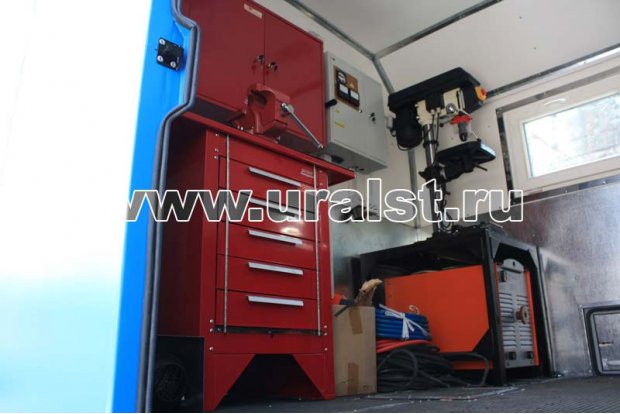 Общий вид ремонтного отсека