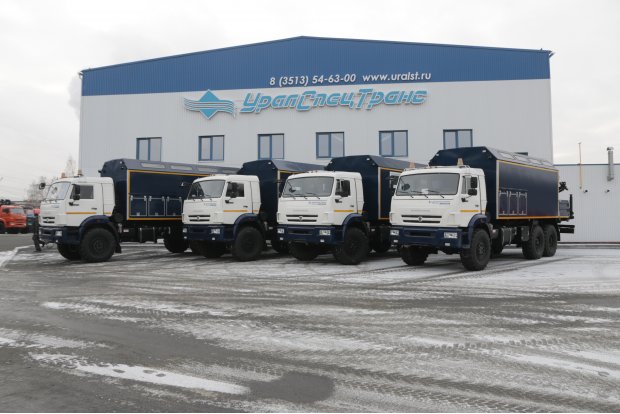 Маслозаправочная станция Камаз с КМУ Palfinger PK-8500