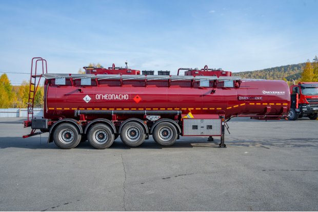 Полуприцеп цистерна для ГСМ ППЦ 32К-42ЛЛ-4НР SAF SEVEREST