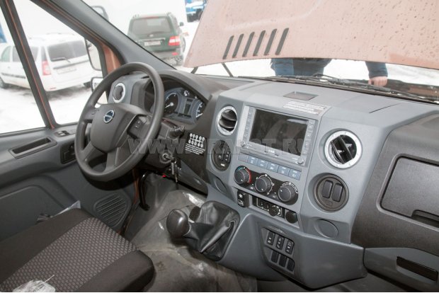 Кабина водителя