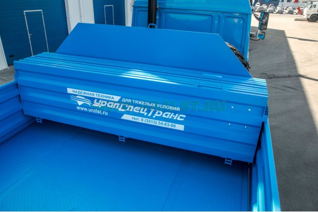 Борта полуприцепа в транспортном положении