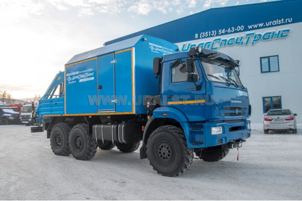 ПАРМ с КМУ ИМ-55 УСТ 5453 Камаз 43118-50