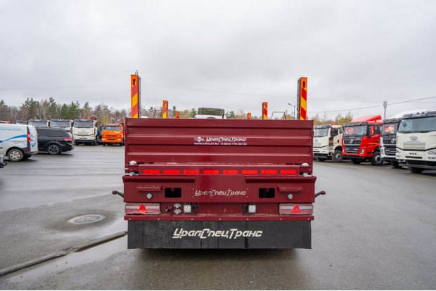 Полуприцеп тяжеловоз (трал) ППТ 45-32-12 УКБФ BPW УСТ 9465 съёмные трапы ССУ 1500