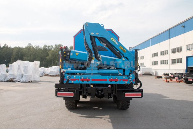 Камаз ГПА 43118 с КМУ ИМ-55