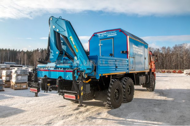 АРОК УСТ 5453 с КМУ ИМ-150  Камаз 43118-50