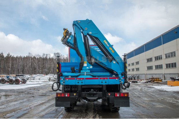 Грузопассажирский автомобиль ГПА 6+2 откр. с КМУ ИМ-95 УСТ 5453 Урал 4320Е5 