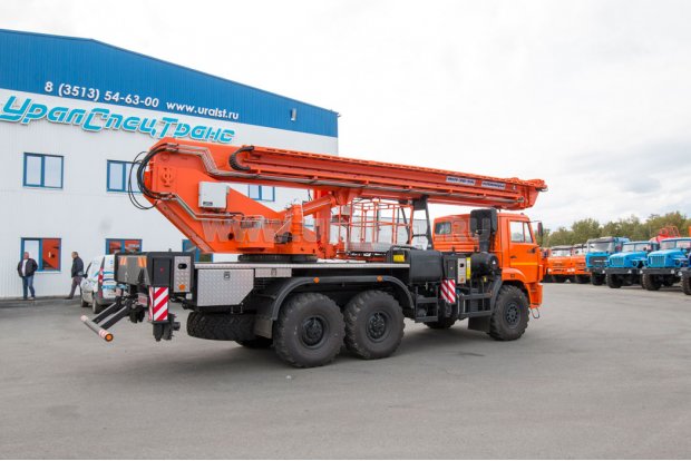 Автогидроподъемник АГП-36-5К КАМАЗ 43118-50