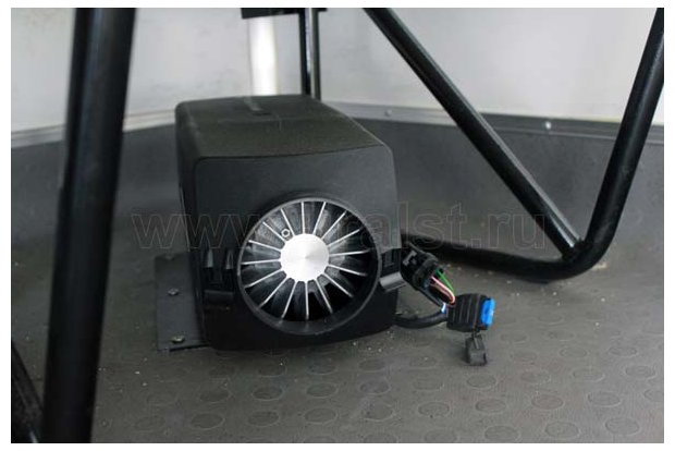 Автономный воздушный отопитель грузопассажирского автомобиля