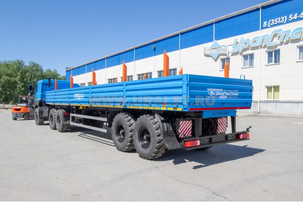 Полуприцеп бортовой ППБ 20-21-12К с опциями УСТ 94656L