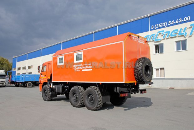 Фургон Камаз Транспортно-бытовая машина ТБМ 43118-RF УСТ-5453