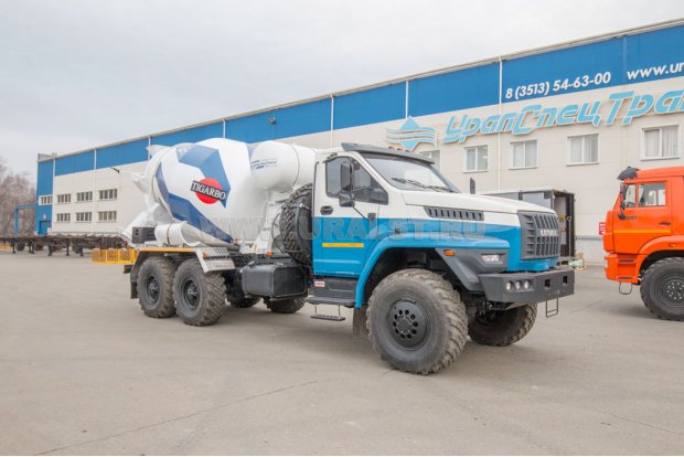 Автобетоносмеситель АБС 6ГП УСТ 54536F Урал NEXT 4320-72Е5Г38
