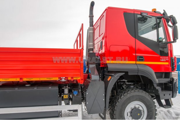 Вертикальная система выпуска отработанных газов