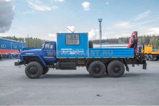 Автобус грузопассажирский ГПА с КМУ ИМ-150N УСТ 5453 Урал 4320-60Е5