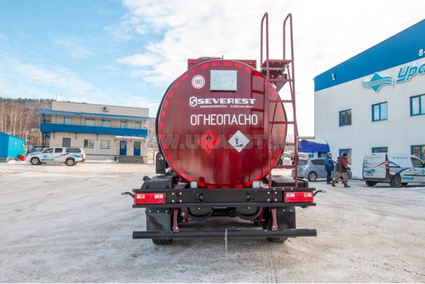 Полуприцеп-цистерна ППЦ 32К-42ЛЛ-4Р SAF SEVEREST высота ССУ 1150 мм рекуперация
