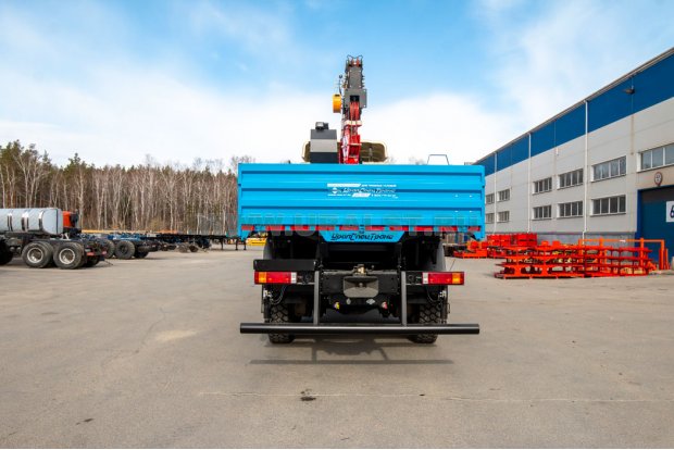  Бортовой автомобиль с КМУ ИТ-150 на SHACMAN (ШАКМАН) 6х6