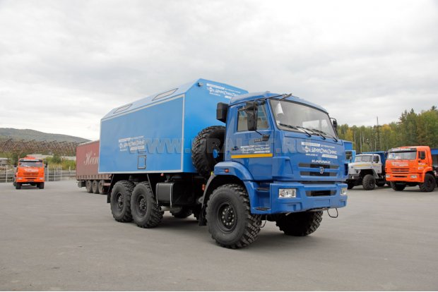 ПАРМ-02Т УСТ-54535 Камаз 5350-42 с токарным станком