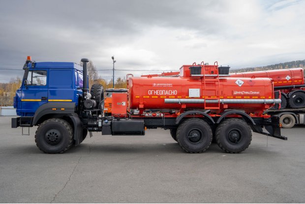 Автотопливозаправщик АТЗ-12Б УСТ 5453 Урал 4320-4971-80 сп.м., доработка под ДОПОГ