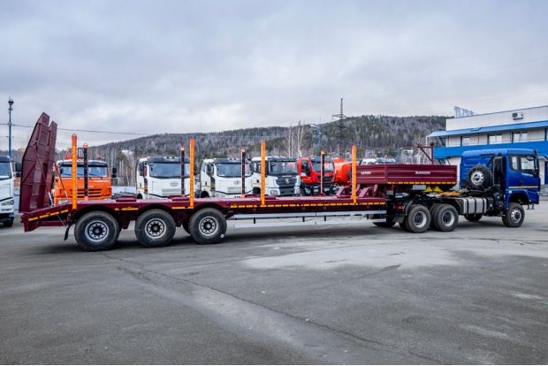 Полуприцеп тяжеловоз ППТ 45-31-11КУ BPW УСТ 9465 механические трапы ССУ 1500