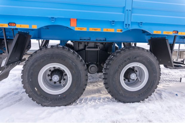 Оси полуприцепа