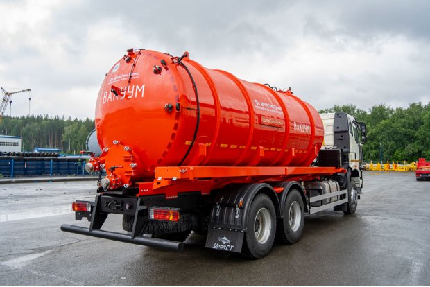 Вакуумная машина МВ-19 КО нерж. 5мм, УСТ 5453 FAW 3250 6Х4, КБ 4800