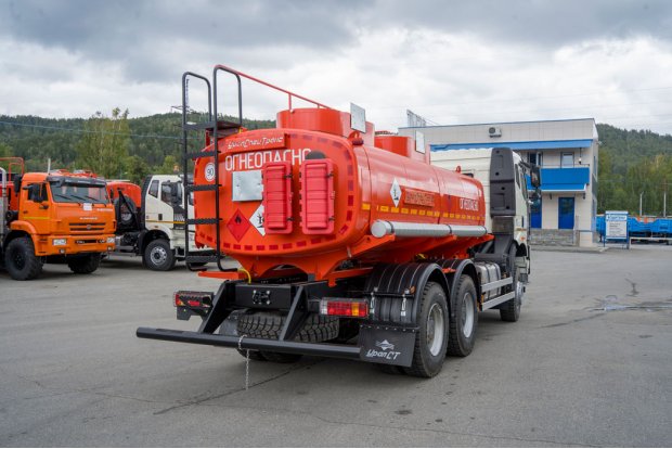 Автотопливозаправщик АТЗ 12-2Б УСТ 5453 FAW 3250 (6х4) КБ 3800 ДОПОГ