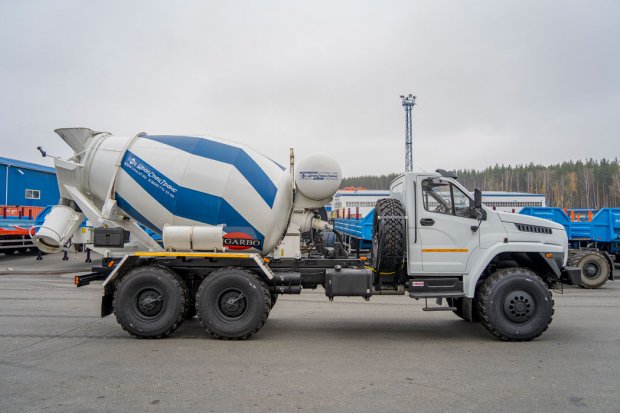 Автобетоносмеситель АБС 6ГП УСТ 5453 Урал NEXT 4320-6951-72