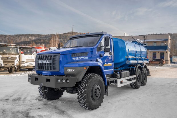 Автоцистерна для технической воды АЦВ-10Т УСТ 5453 Урал NEXT 4320-72