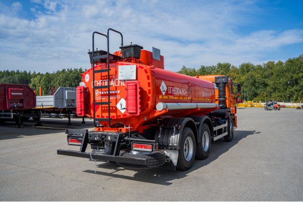 Автотопливозаправщик АТЗ-11Б УСТ 5453 Камаз 65115-48