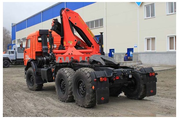 Тягач Камаз с Palfinger РK-18500