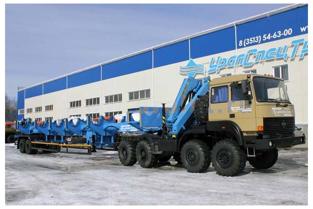 Седельный тягач Урал с ИМ-180