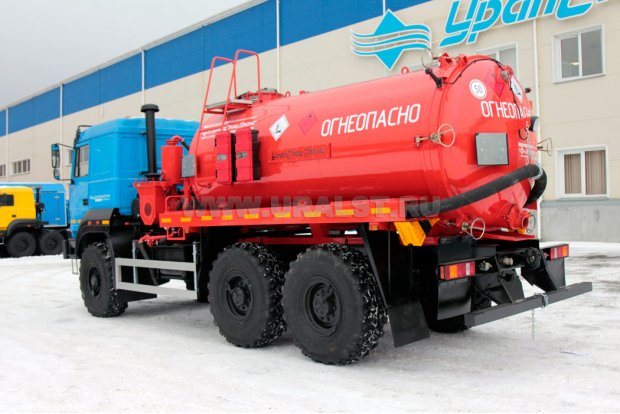 Автоцистерна АКН-10-ОД ВК УСТ-5453 на шасси Урал 5557-80М