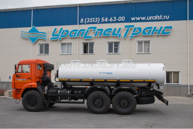 Автоцистерна АЦПТ-9,5-3   Камаз 43118-46