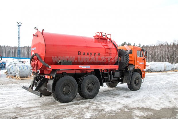 Автоцистерна вакуумная МВ-10Т КО на шасси Камаз 6522