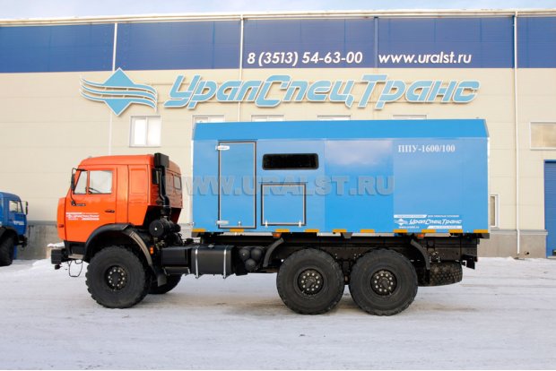 Паровая промысловая установка ППУА 1600/100